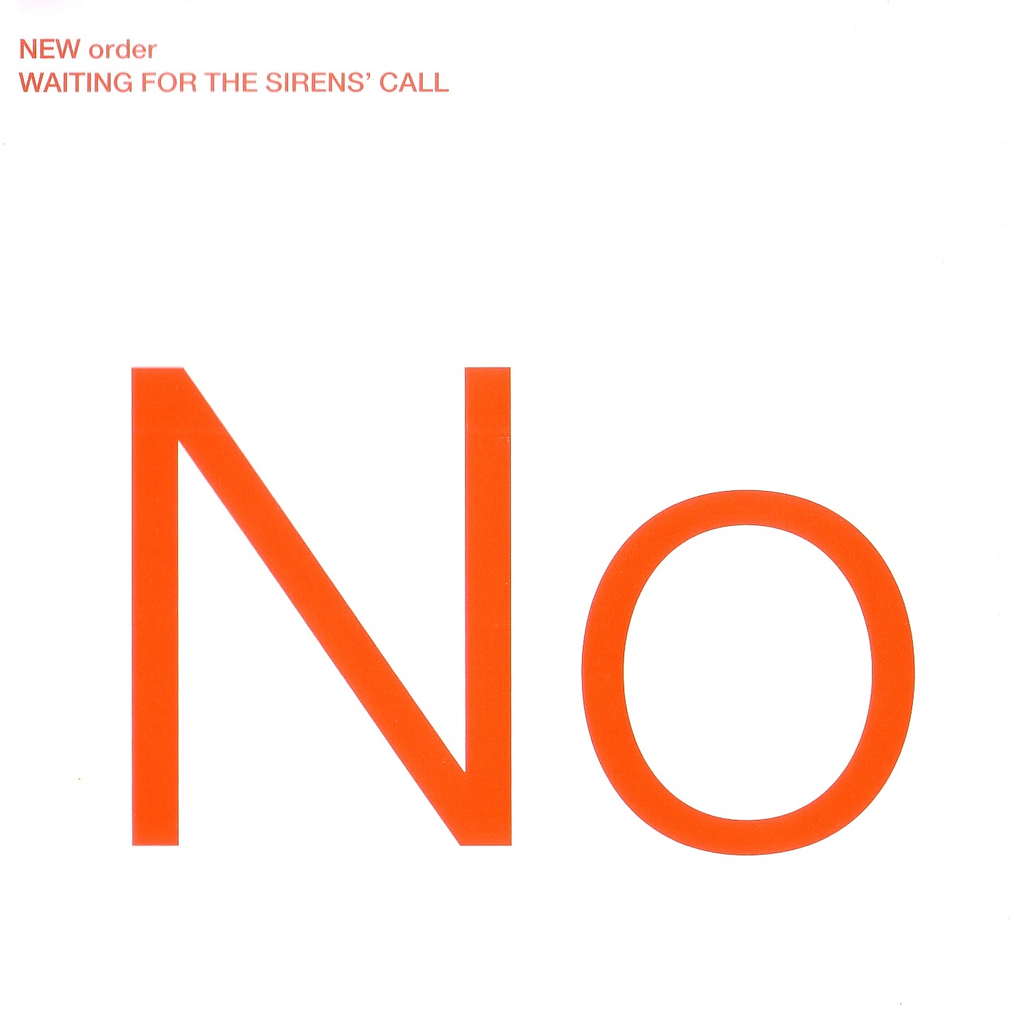 Cover: Waiting For The Sirens' Call