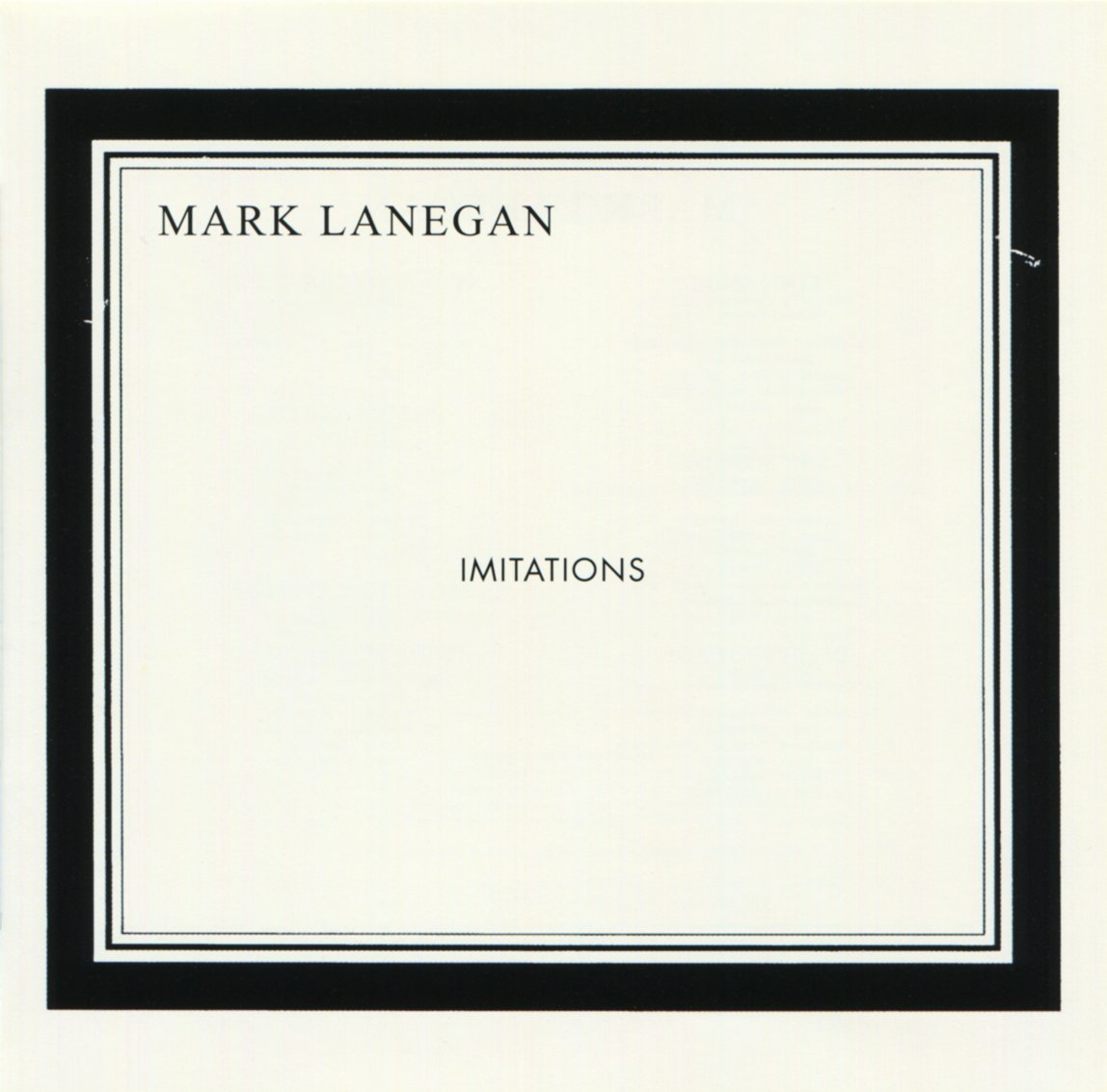 Cover: Imitations