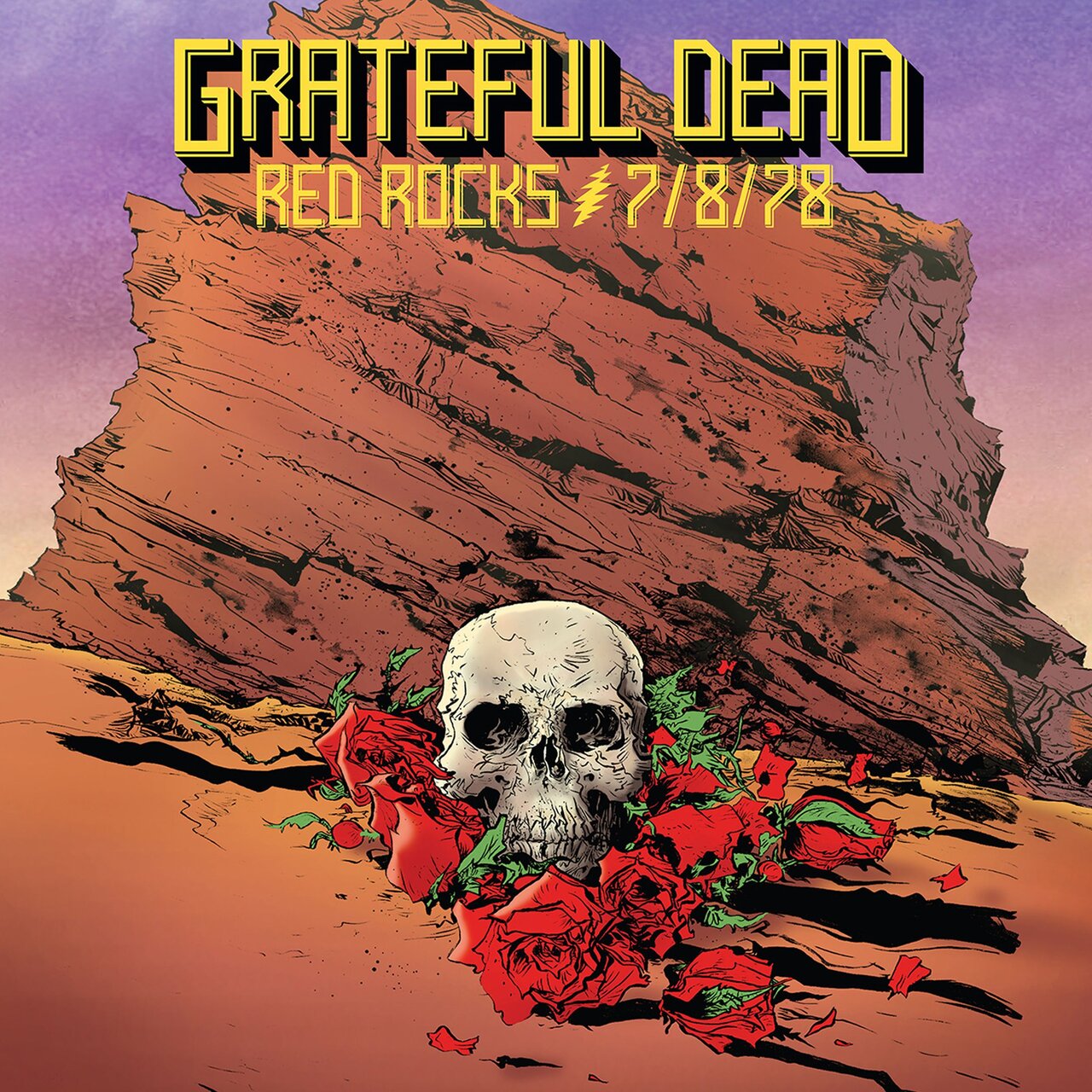 Cover: Red Rocks Amphitheatre,Morrison,Co 7/8/78