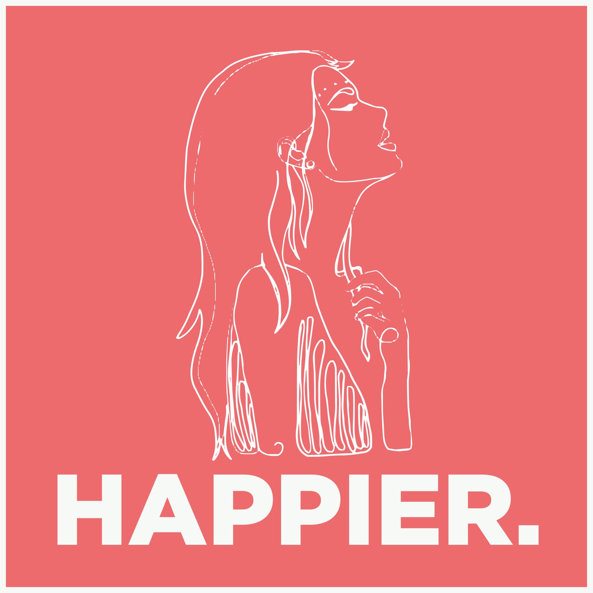 Cover: Happier.